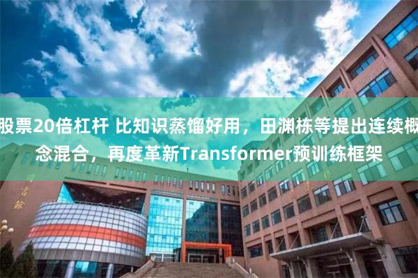 股票20倍杠杆 比知识蒸馏好用，田渊栋等提出连续概念混合，再度革新Transformer预训练框架