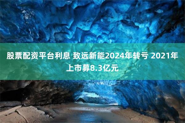 股票配资平台利息 致远新能2024年转亏 2021年上市募8.3亿元