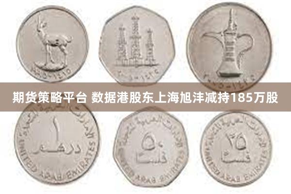 期货策略平台 数据港股东上海旭沣减持185万股